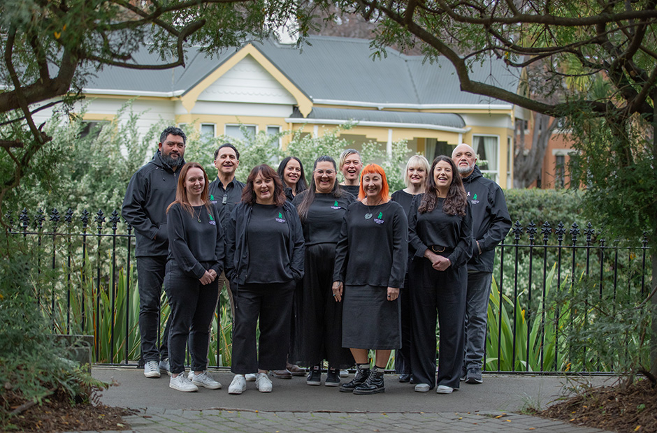 Maori staff group photo