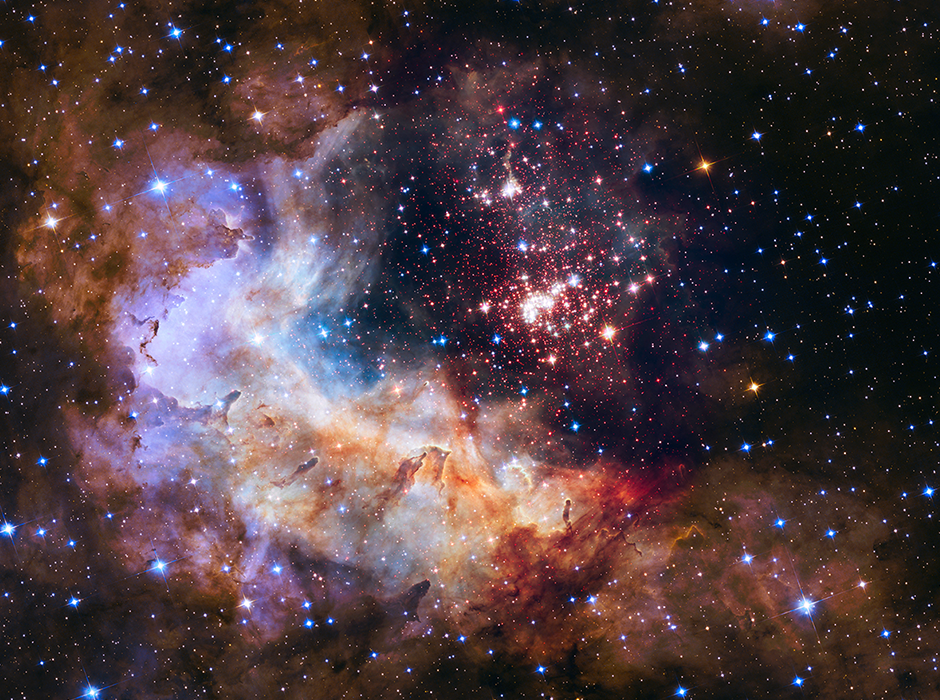 galaxy photo taken by NASA