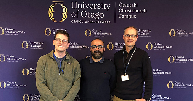 Dr Behnam Akhavan, Professor Tim Woodfield and Dr Max Yavitt image