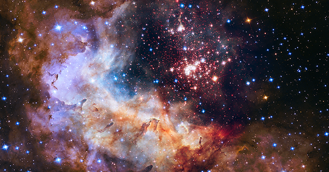 galaxy photo taken by NASA