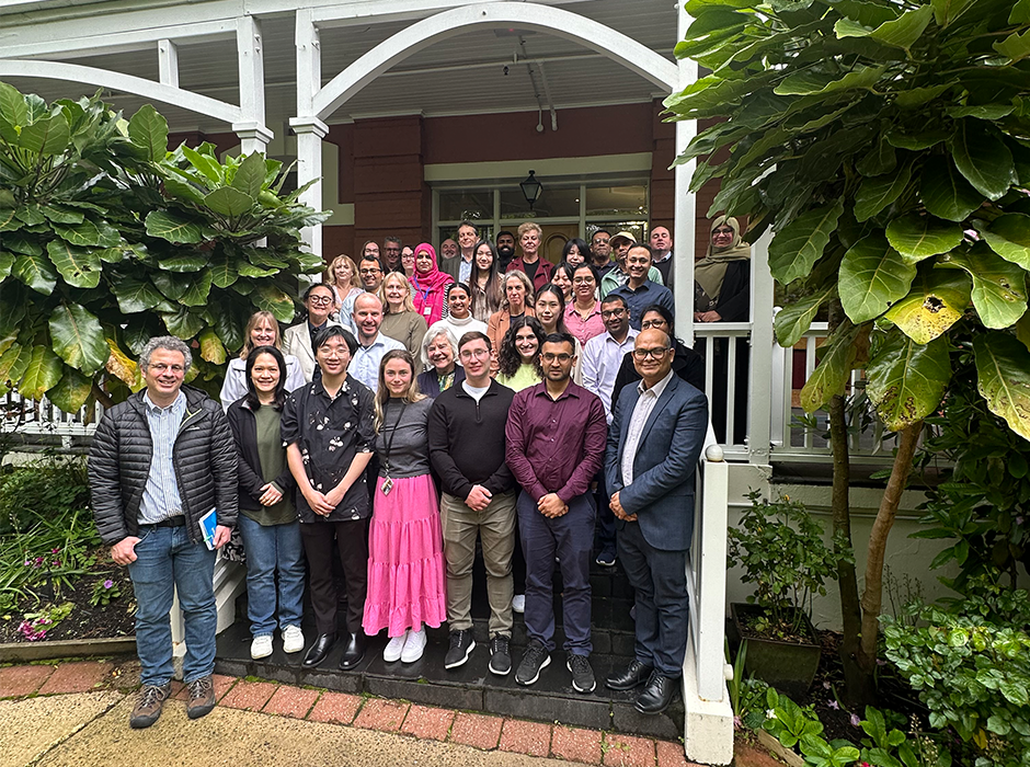 Attendees of the 2024 ‘Collaboration for Success’ School of Pharmacy Research Symposium at St Margaret’s College.  