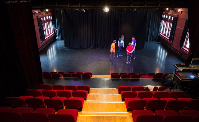 Allen Hall from the seats image