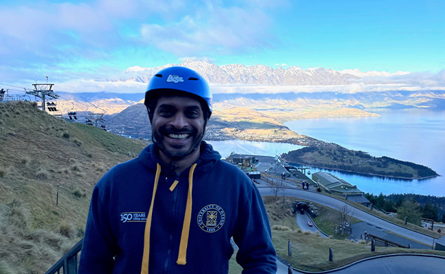 Dr. Sanjana Hattotuwa in queenstown 