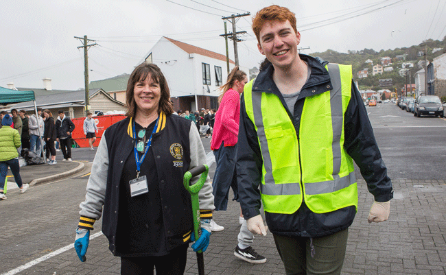 street-clean-up-harlene-and-james