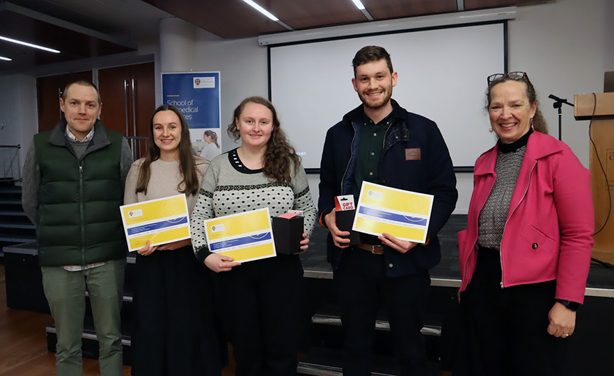 Peter Mace, Stephanie Waller, Mary Hawkes Fergus Payne and Lisa Matisoo-Smith image