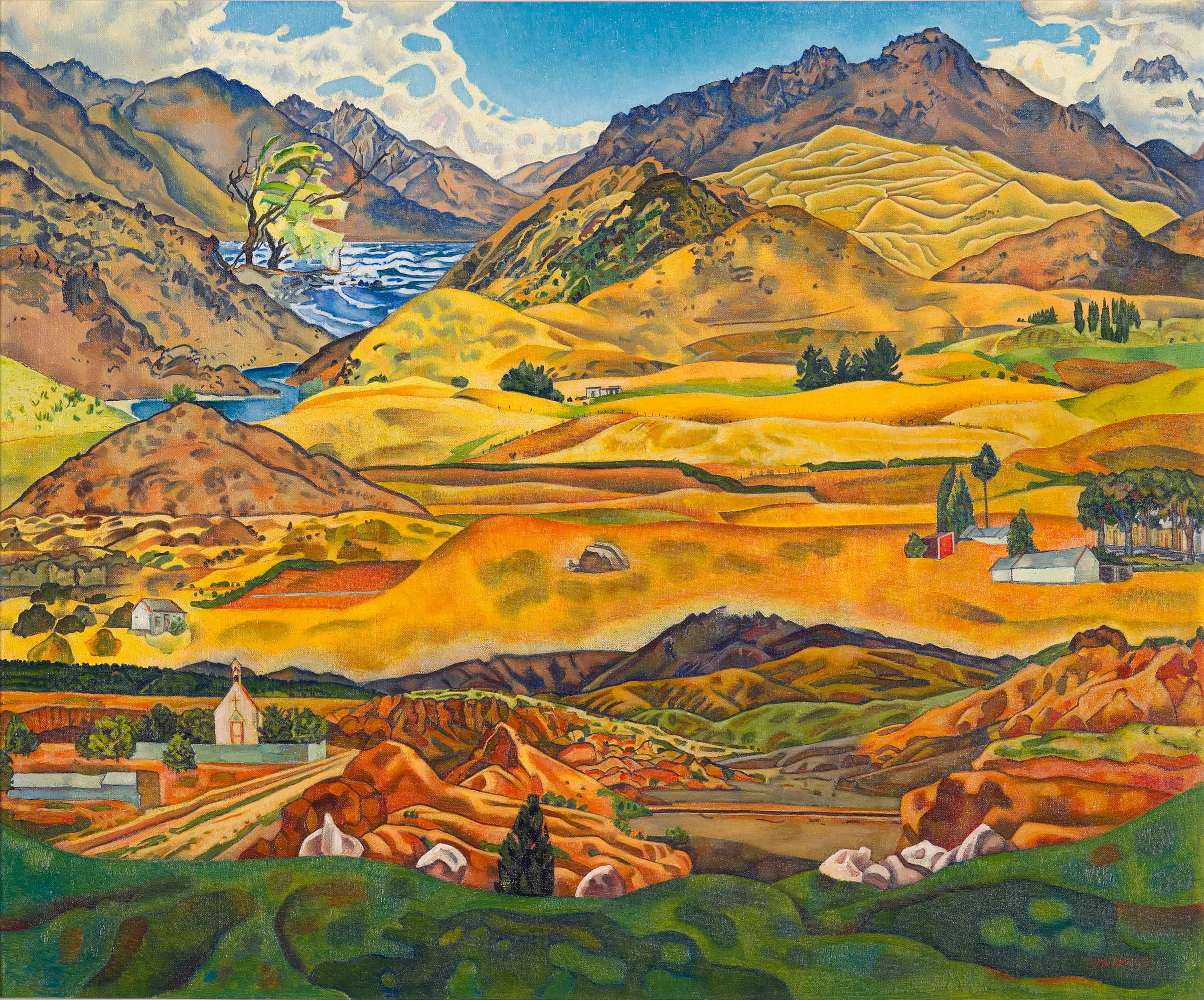 Rita Angus,  Central Otago