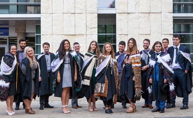 Maori graduation image