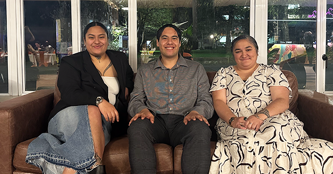 Past and Present Aka Matua o NTKA: Kōwhai Tepania-Morgan, Porourangi Templeton-Reedy & Gianna Leoni 