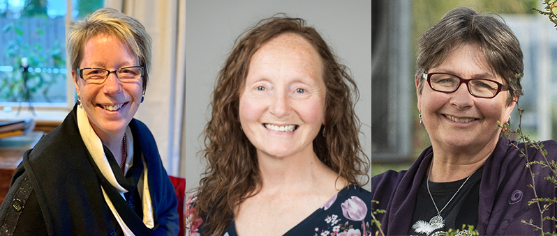 From left: Heather Dyke, Helen Roberts and Janice Lord.