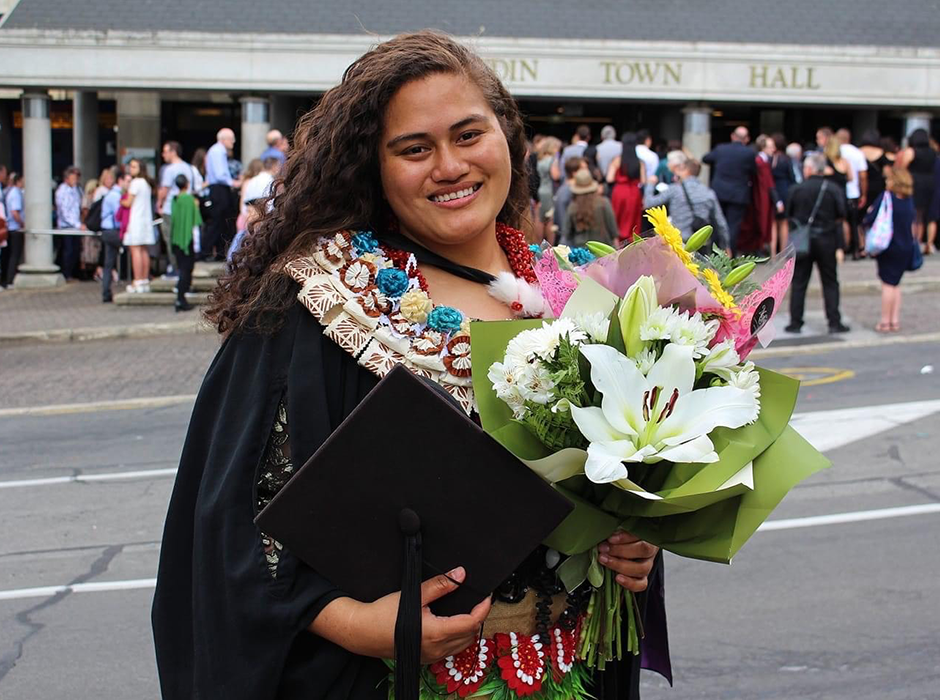 Ruby Tukia is off to Auckland after graduating with a Bachelor of Dental Surgery on Saturday. 