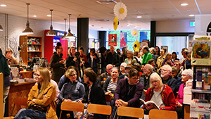 Crowd at Liar Liar Lick Spit Launch