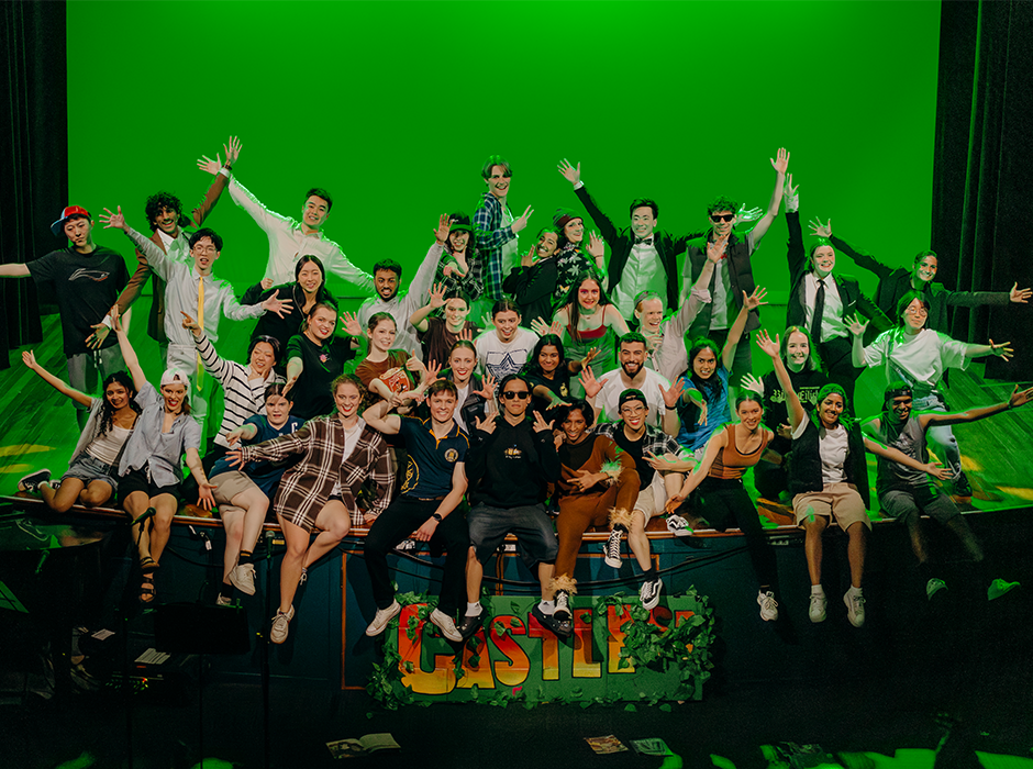 The cast of this year’s Med Revue has plenty to smile about. 